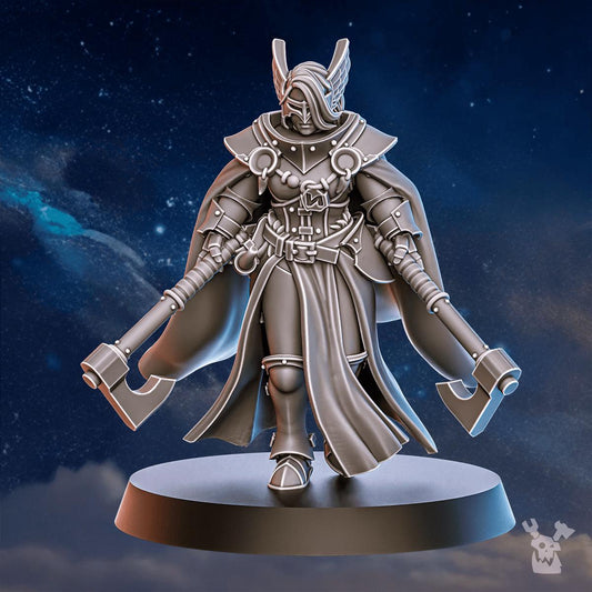 3d Printed Blackhide Dueling Champion by DakkaDakka Miniatures