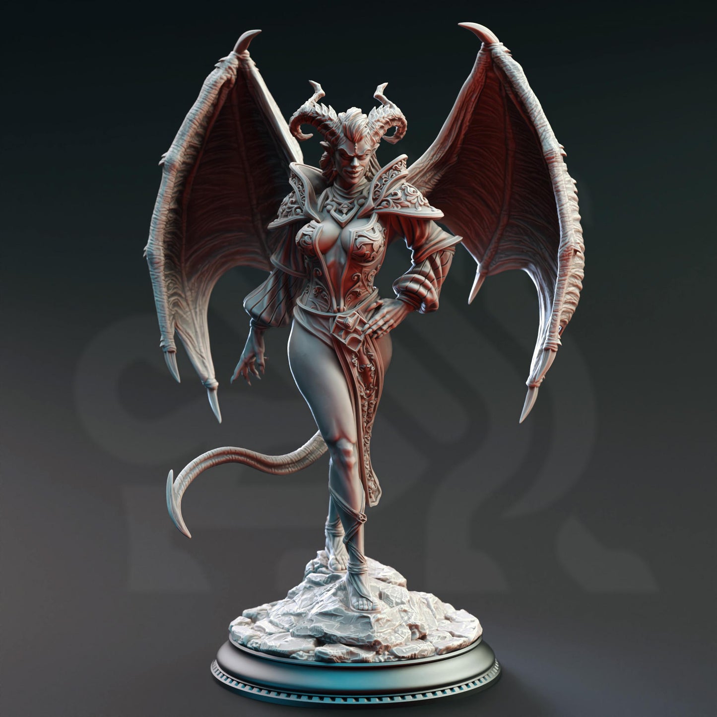 3D Printed Succubus of Broken Oaths by DM Stash