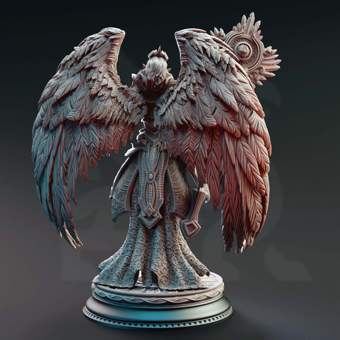 3D Printed Angelic Cleric by DM Stash