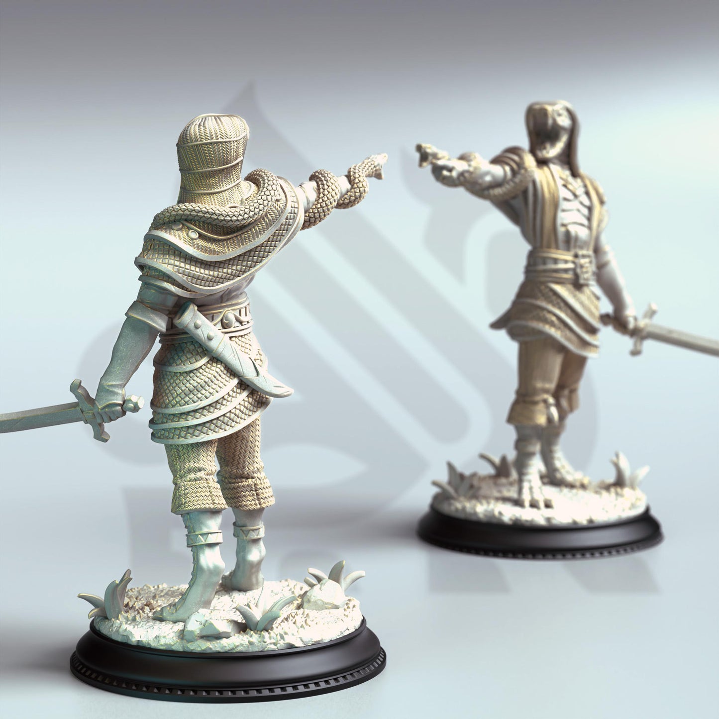 3D Printed Yuan-Ti Cultists by DM Stash