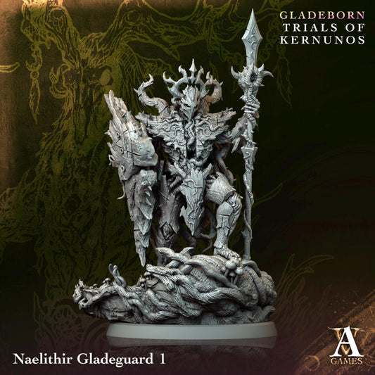 3D Printed Naelithir Gladeguard by Archvillain Games