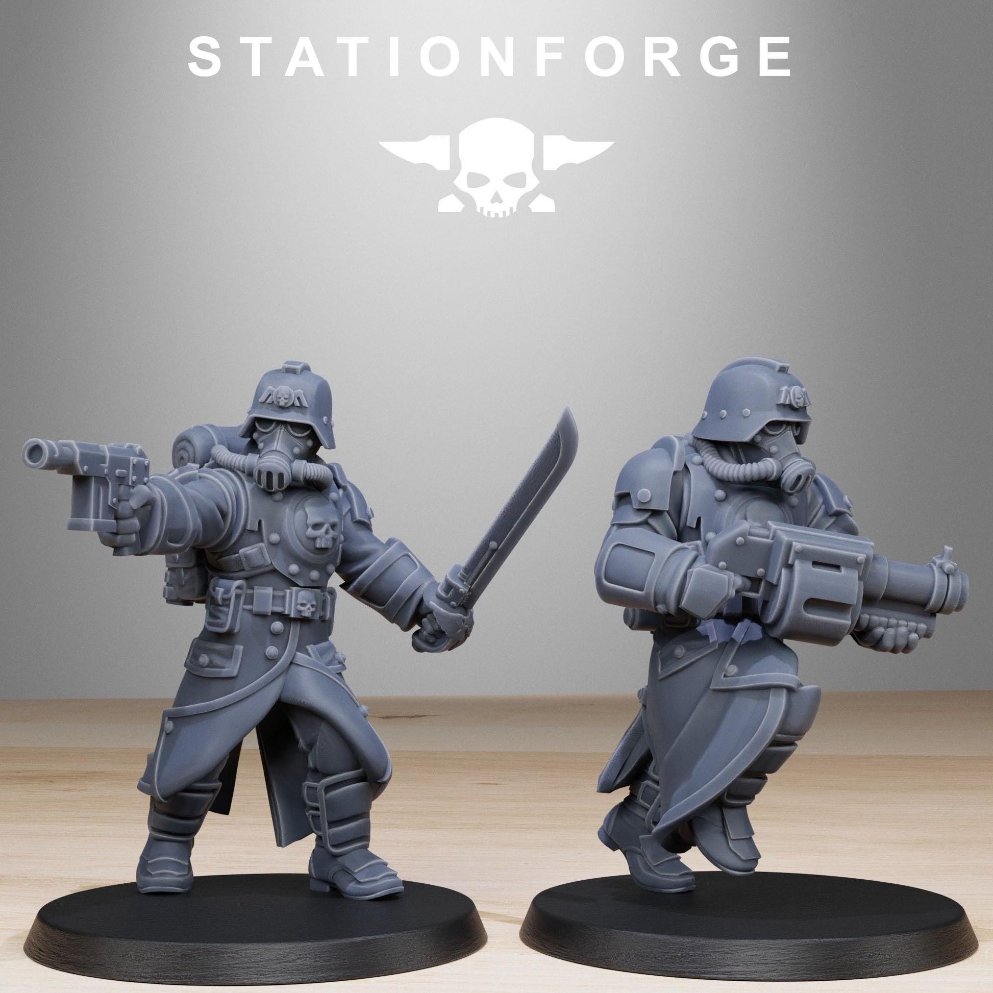 3D Printed GrimGuard Bombardiers by StationForge Miniatures – Last Hope ...
