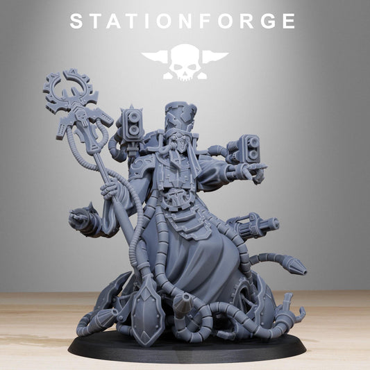 3D Printed Scavenger Chaplain by StationForge Miniatures