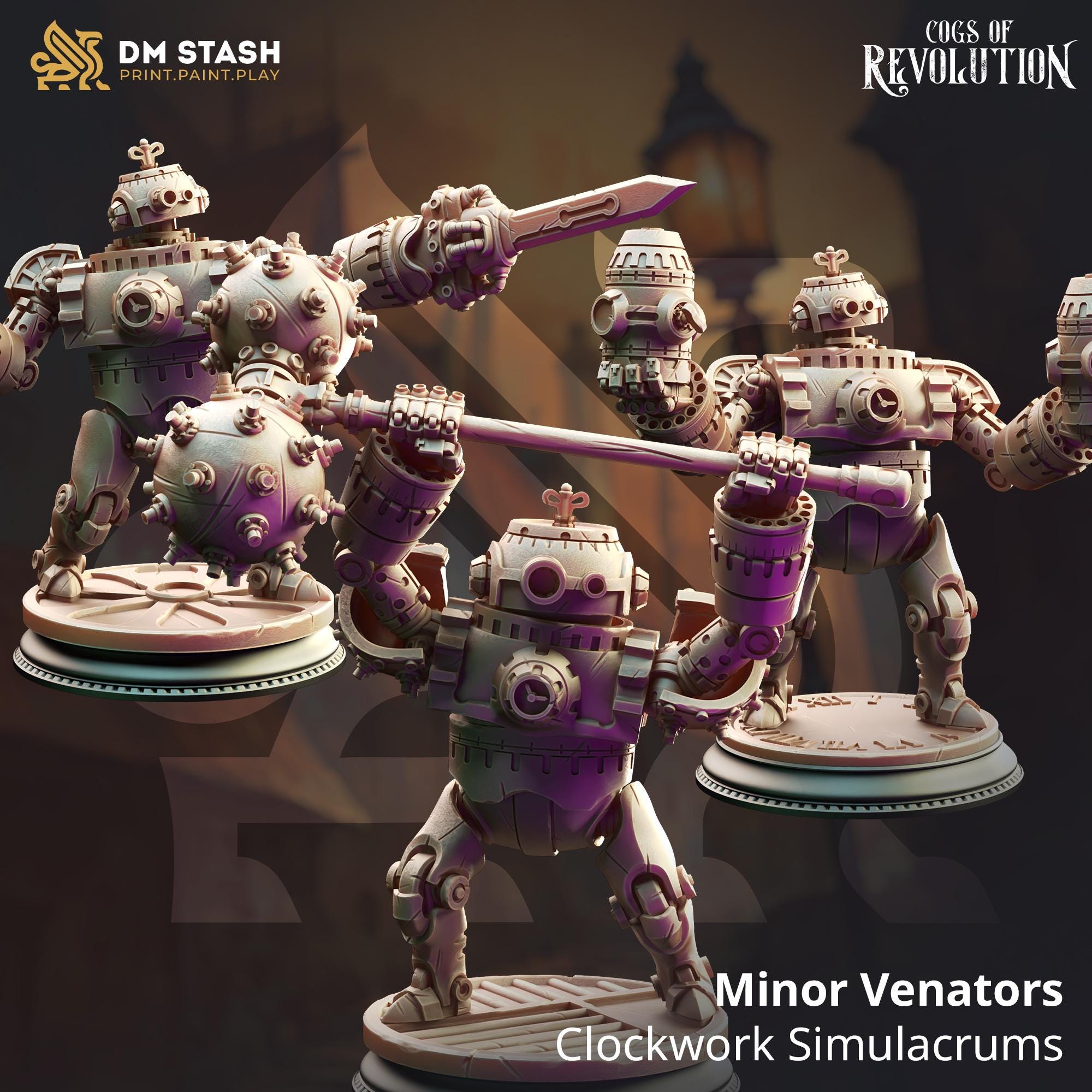 Simulacrums Deviantart 3D Printed Clockwork Simulacrums by DM Stash – Last Hope Miniatures