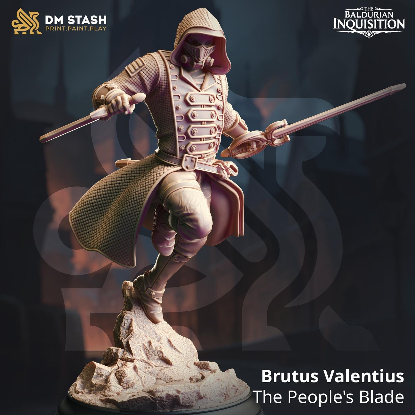 3D Printed Brutus - The People's Blade by DM Stash