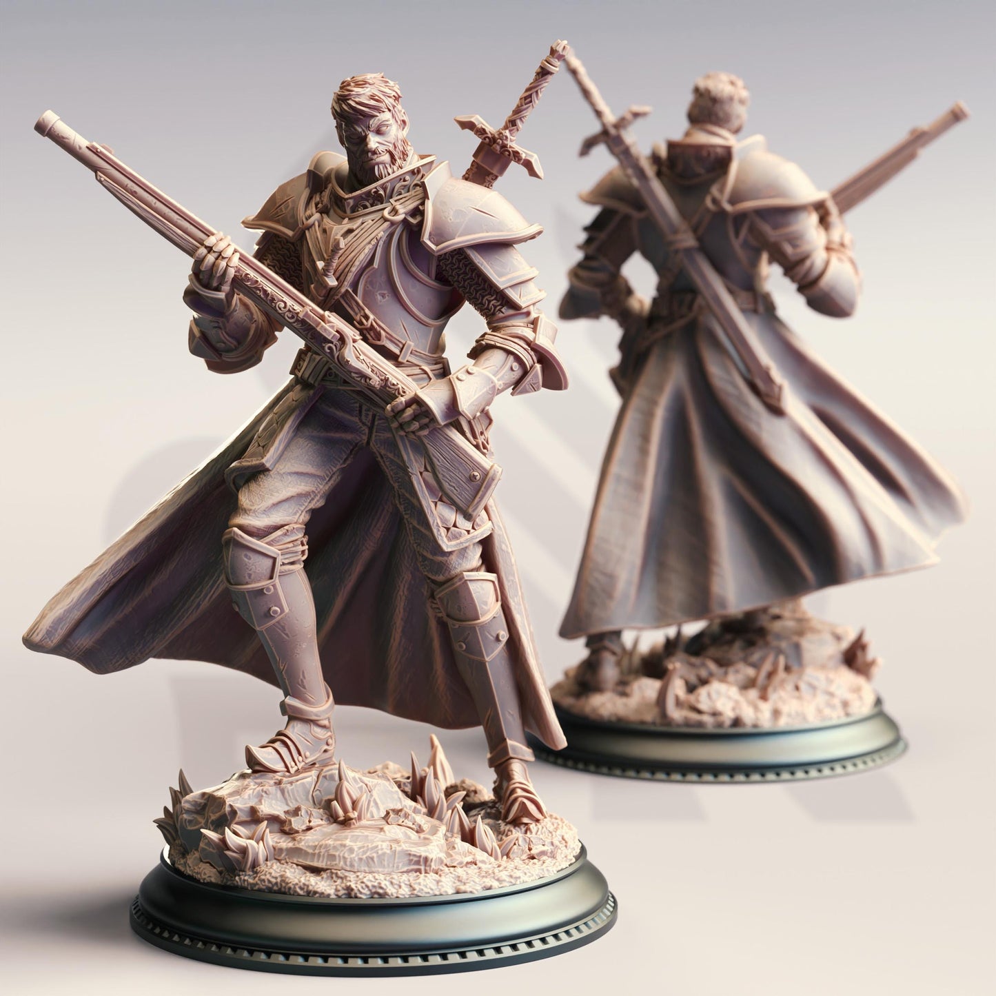 3D Printed Inquisition Gunslinger by DM Stash