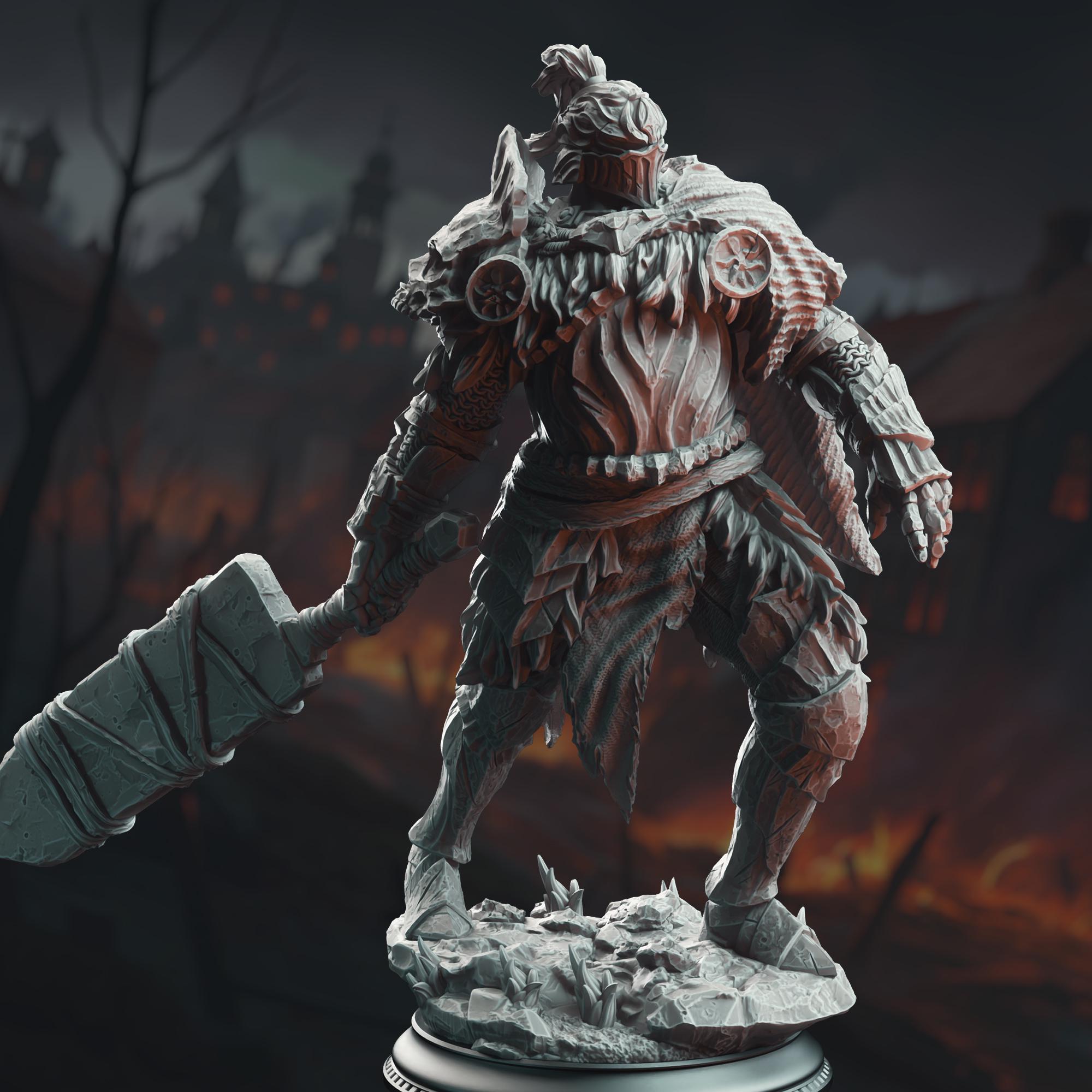 3D Printed Goliath Knight Executioner by DM Stash – Last Hope Miniatures