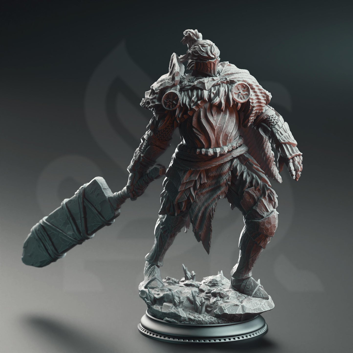 3D Printed Goliath Knight Executioner by DM Stash