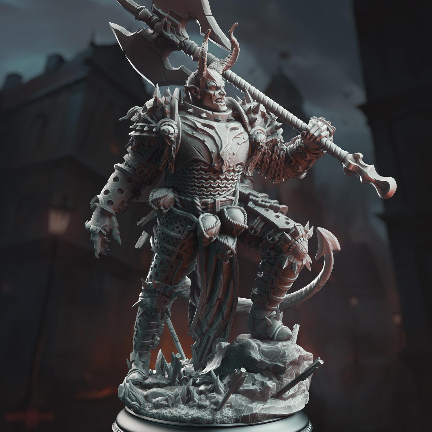 3D Printed Knight of the Hells by DM Stash