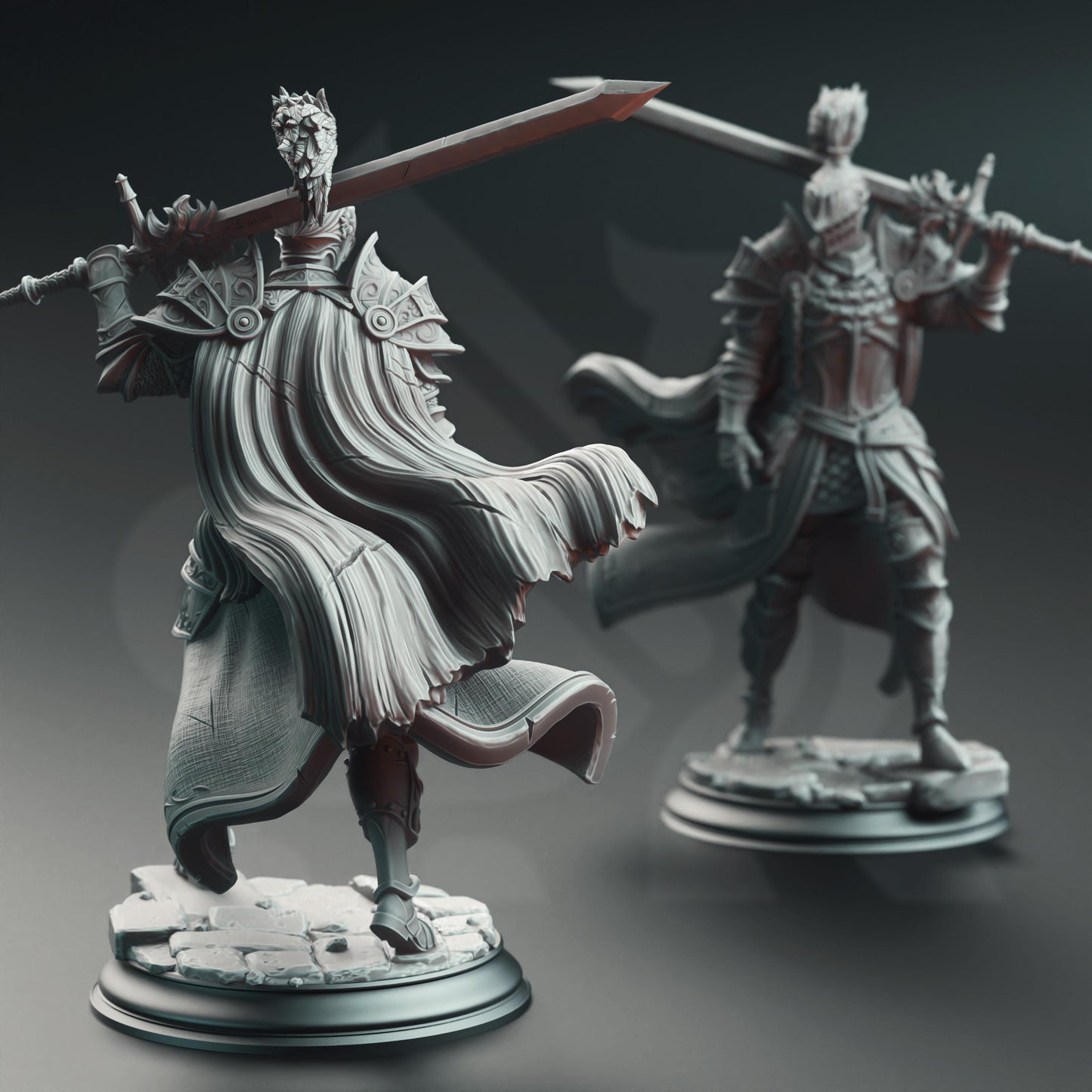 3D Printed Knight of the Dusk by DM Stash