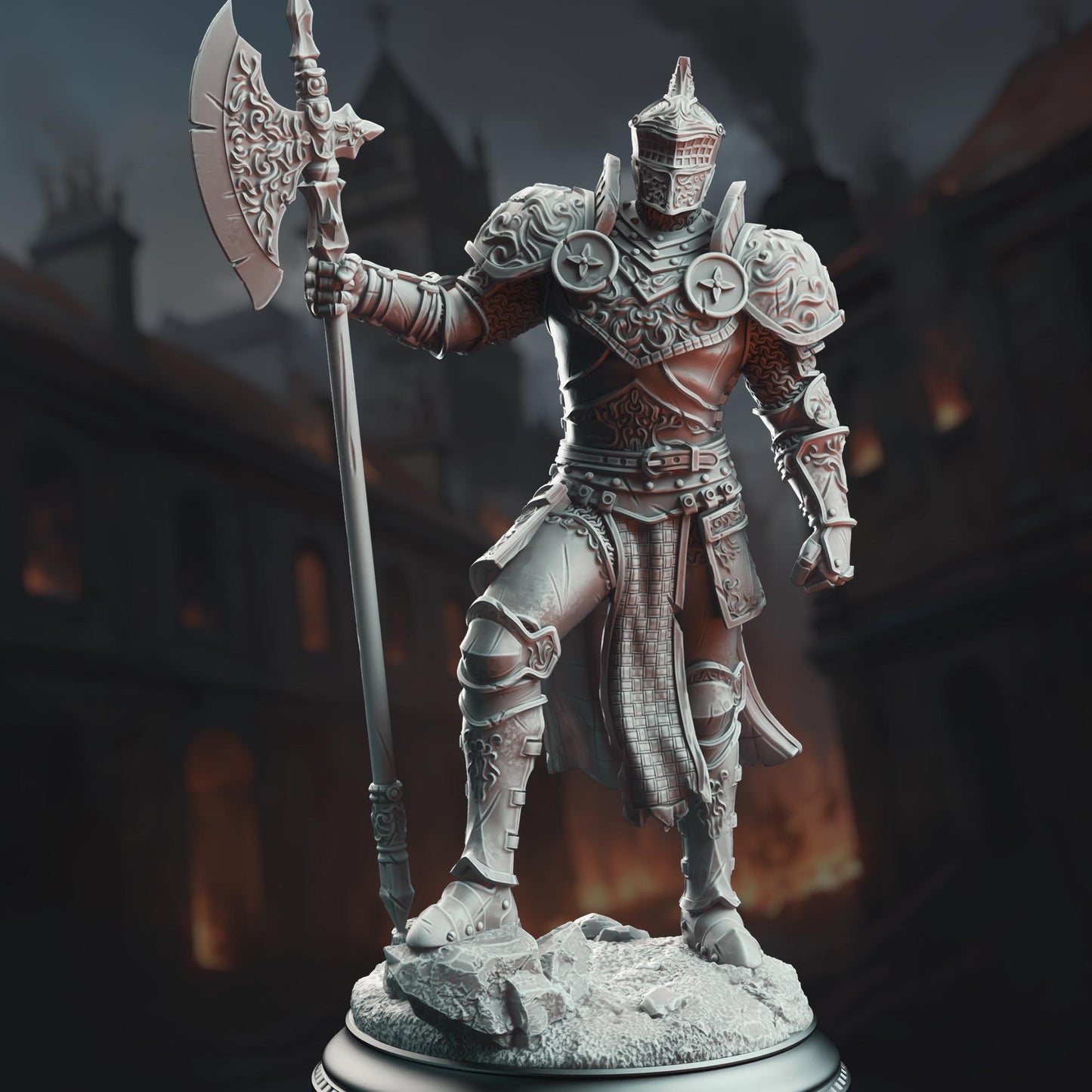 3D Printed Knight of the Tower by DM Stash