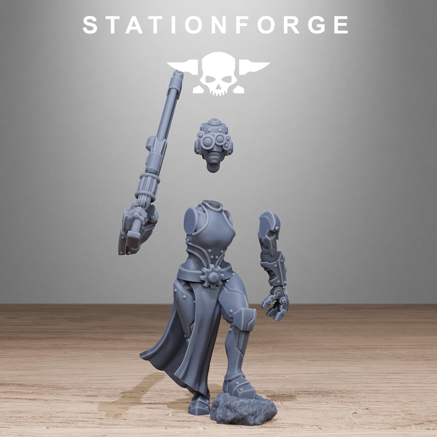 3D Printed Scavenger Sisters x10 by StationForge Miniatures
