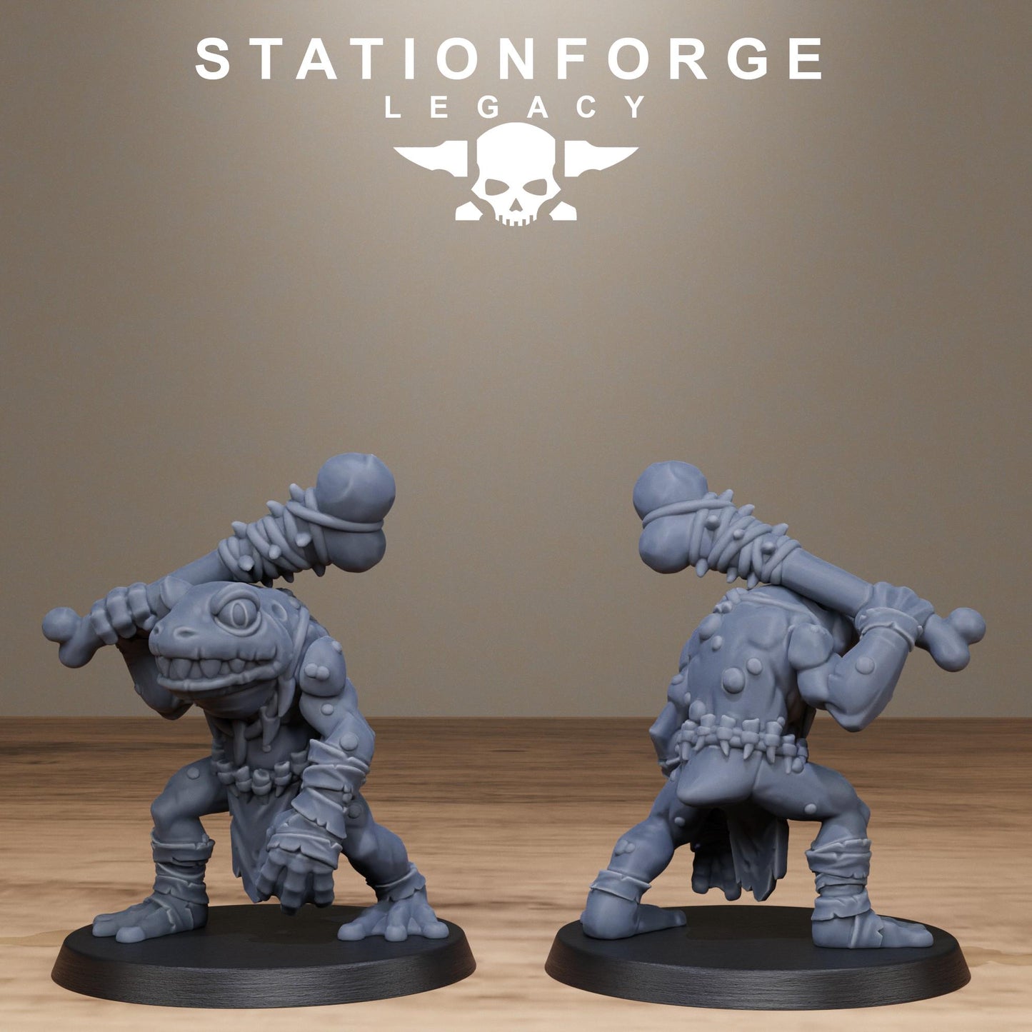 3D Printed Bogkin Infantry by StationForge Miniatures