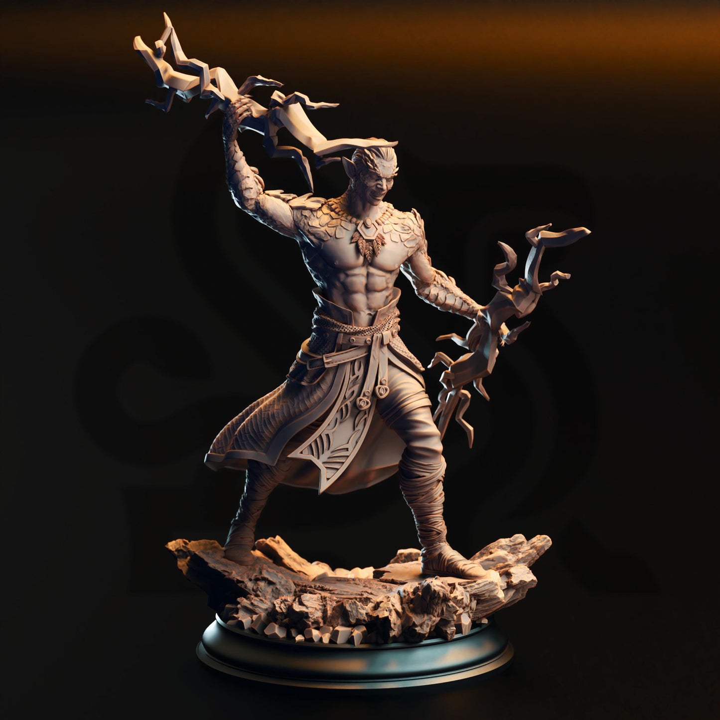 3D Printed Dragonsoul Sorcerer by DM Stash