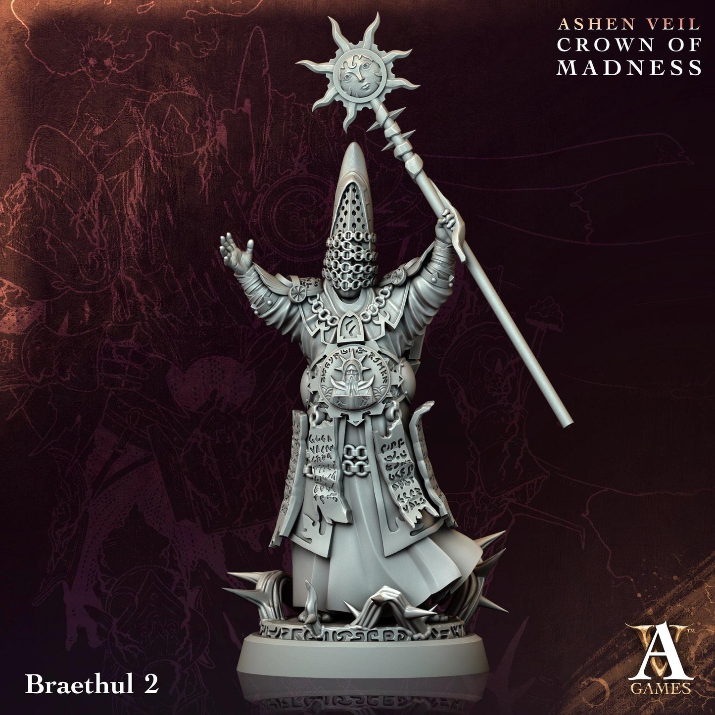 3D Printed Braethuls by Archvillain Games