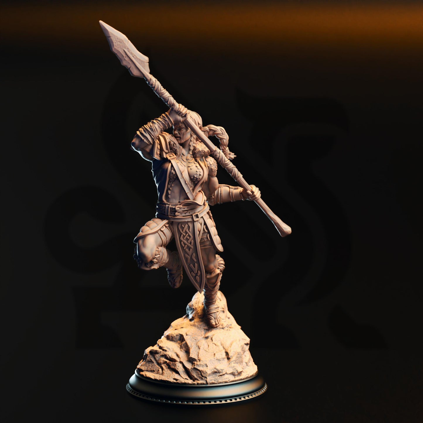 3D Printed Dragonsoul Barbarian by DM Stash