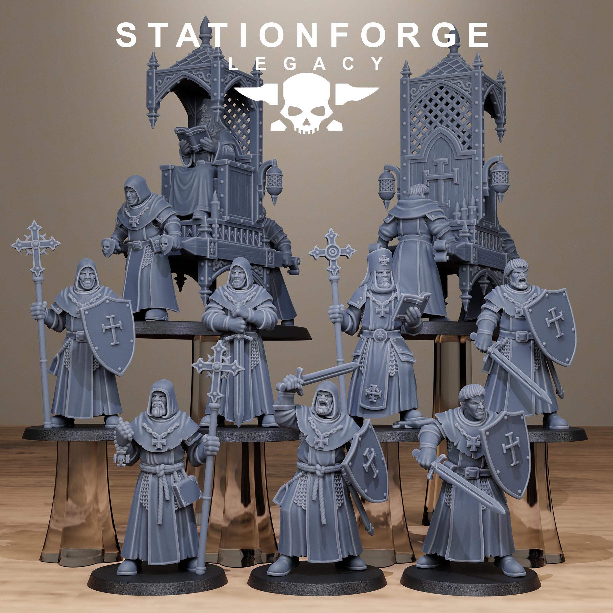 3D Printed Thorncrest Priests by StationForge Miniatures – Last Hope ...