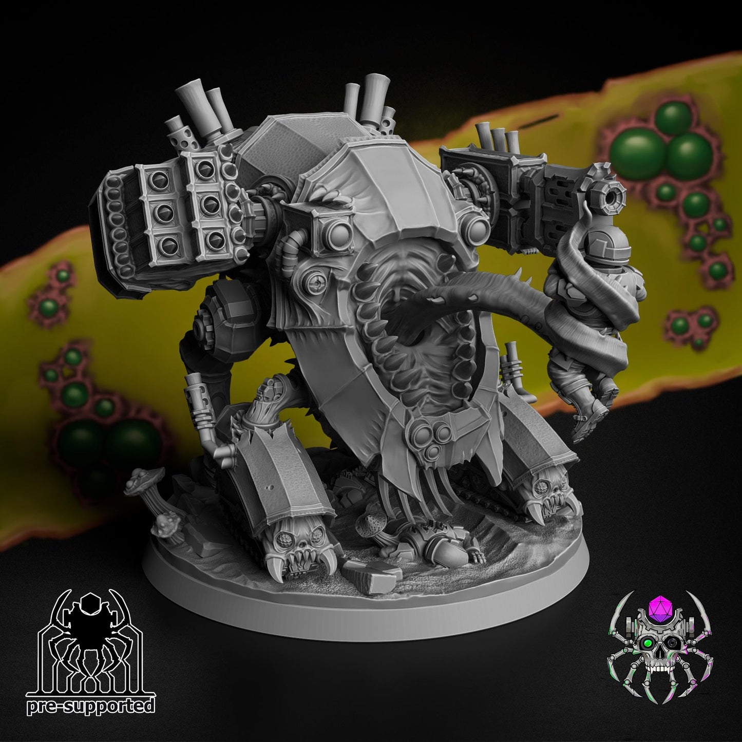 3D Printed Corpse Shredder by Eightlegs Miniatures