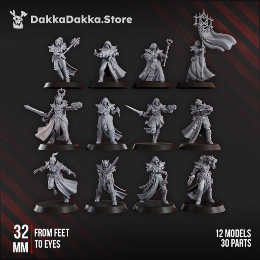 3D Printed Trench Liquidation Team x12 by DakkaDakka Mininatures