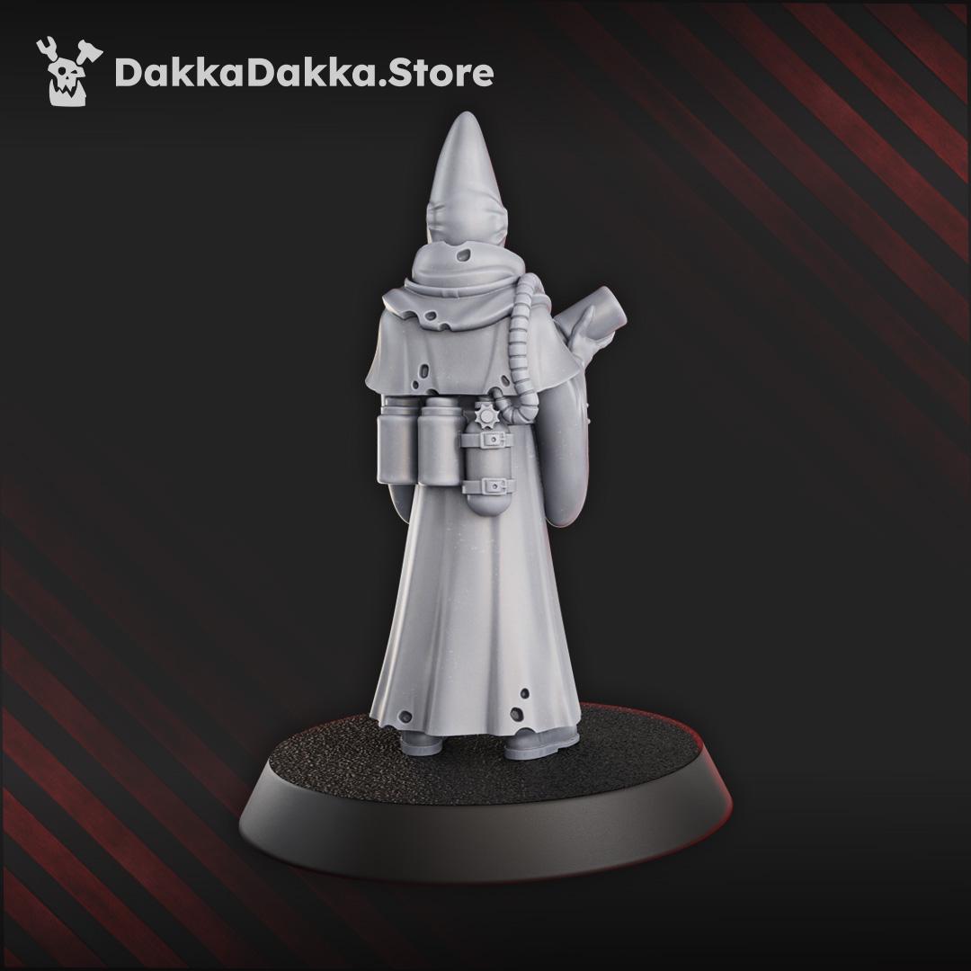 3D Printed Trench Hospitaller by DakkaDakka Mininatures