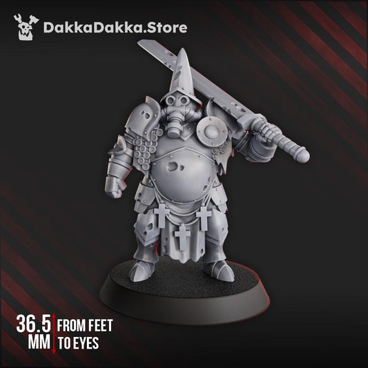 3D Printed Trench Inquisitorial by DakkaDakka Mininatures