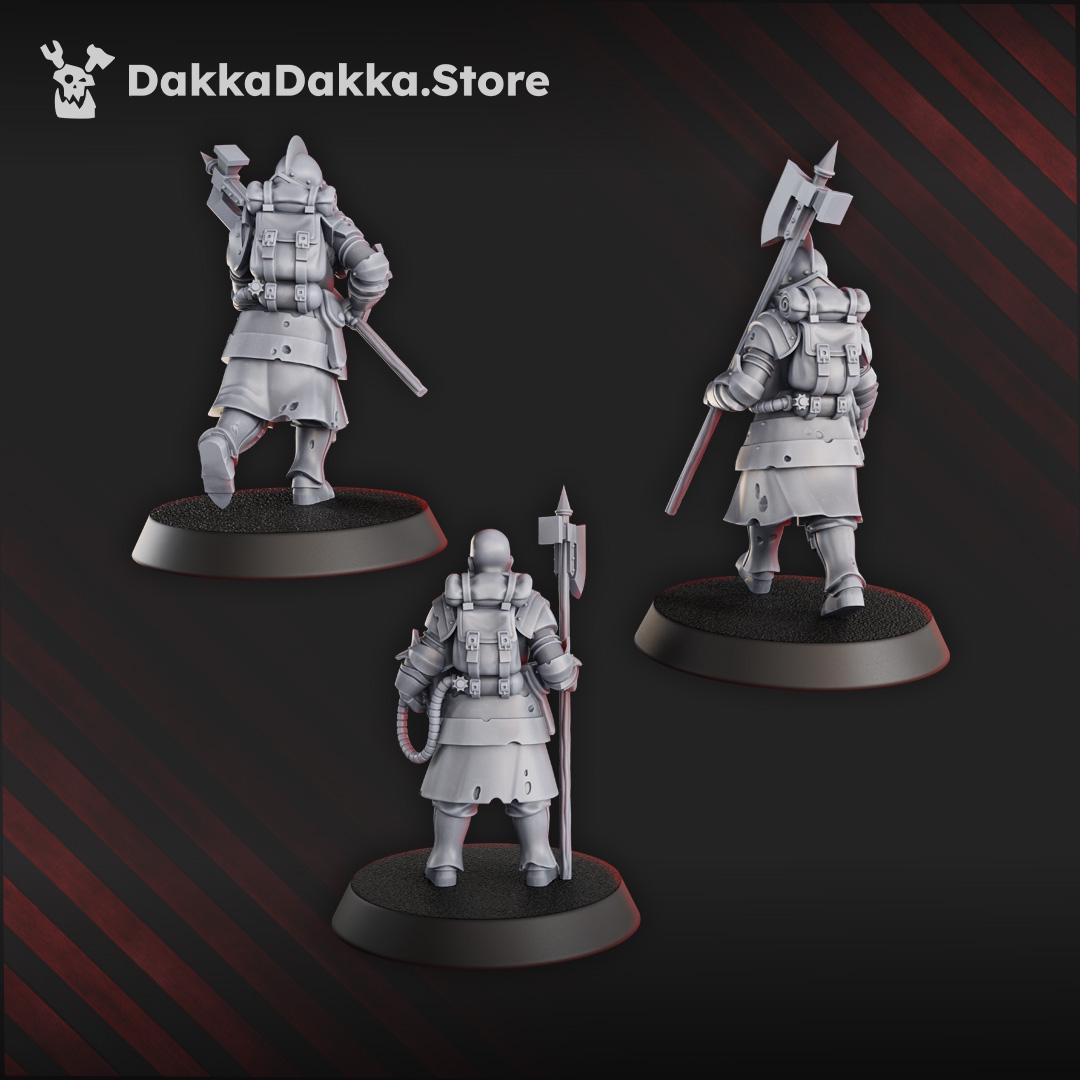 3D Printed Trench Vanguard by DakkaDakka Mininatures