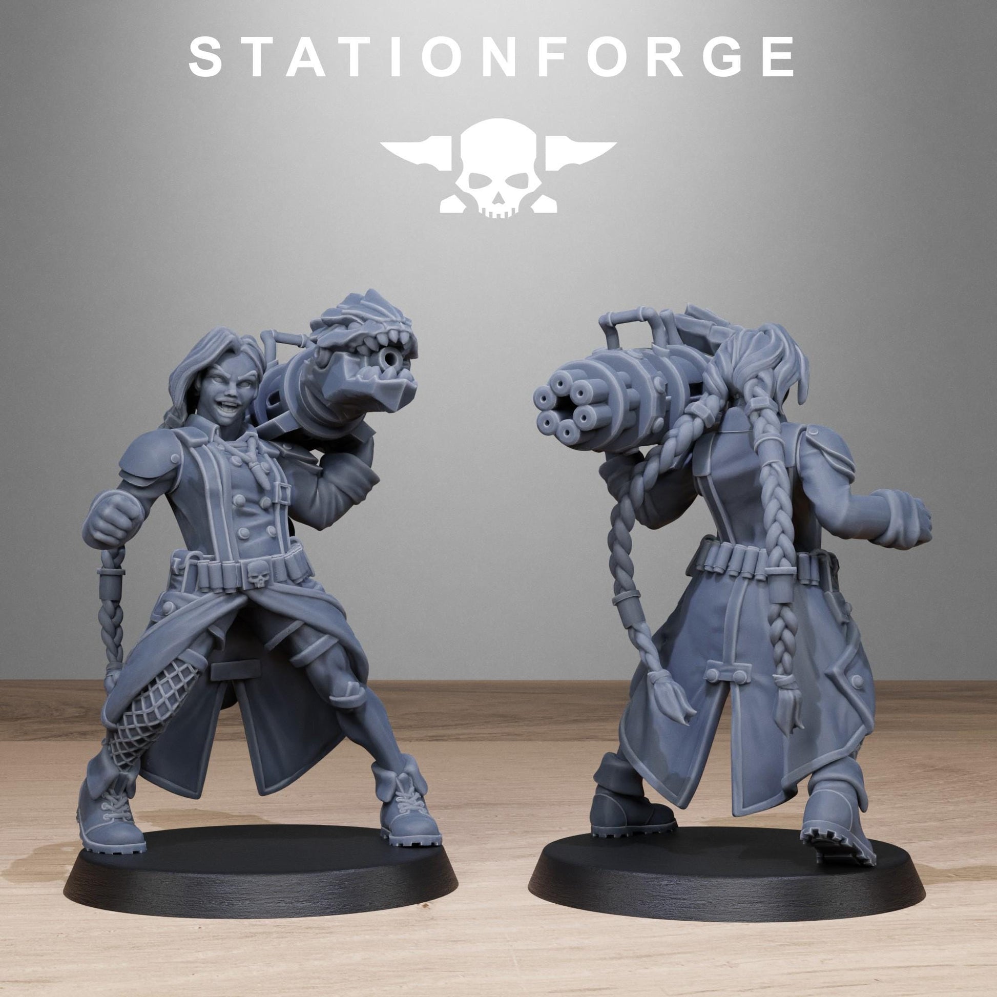 3D Printed GrimGuard Sisters by StationForge Miniatures – Last Hope ...