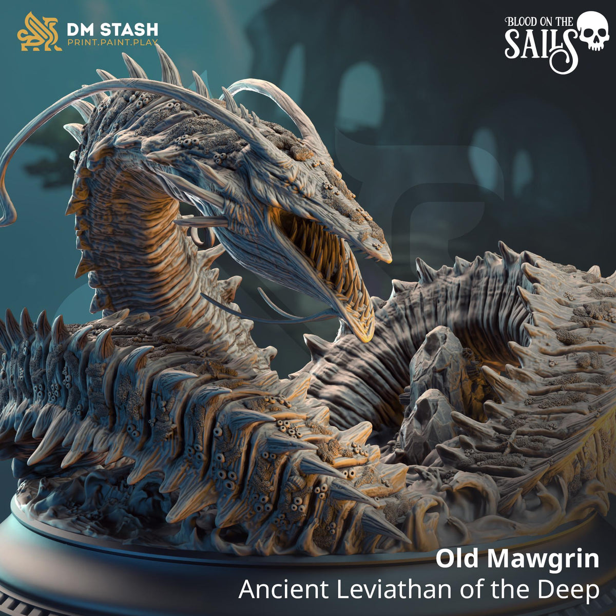 3D Printed Ancient Leviathan of the Deep by DM Stash – Last Hope Miniatures