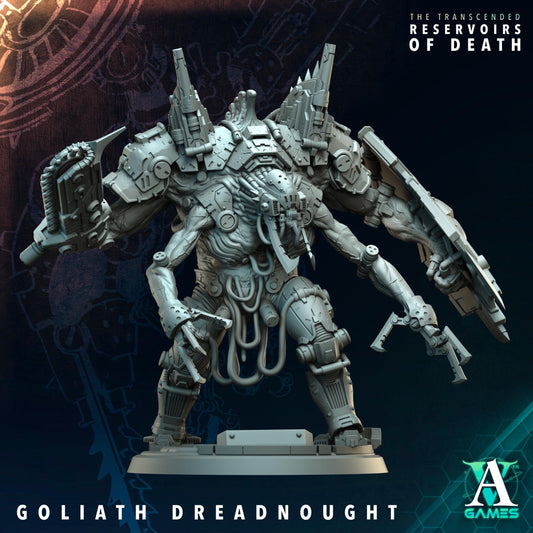 3D Printed Goliath Dreadnought by Archvillain Games