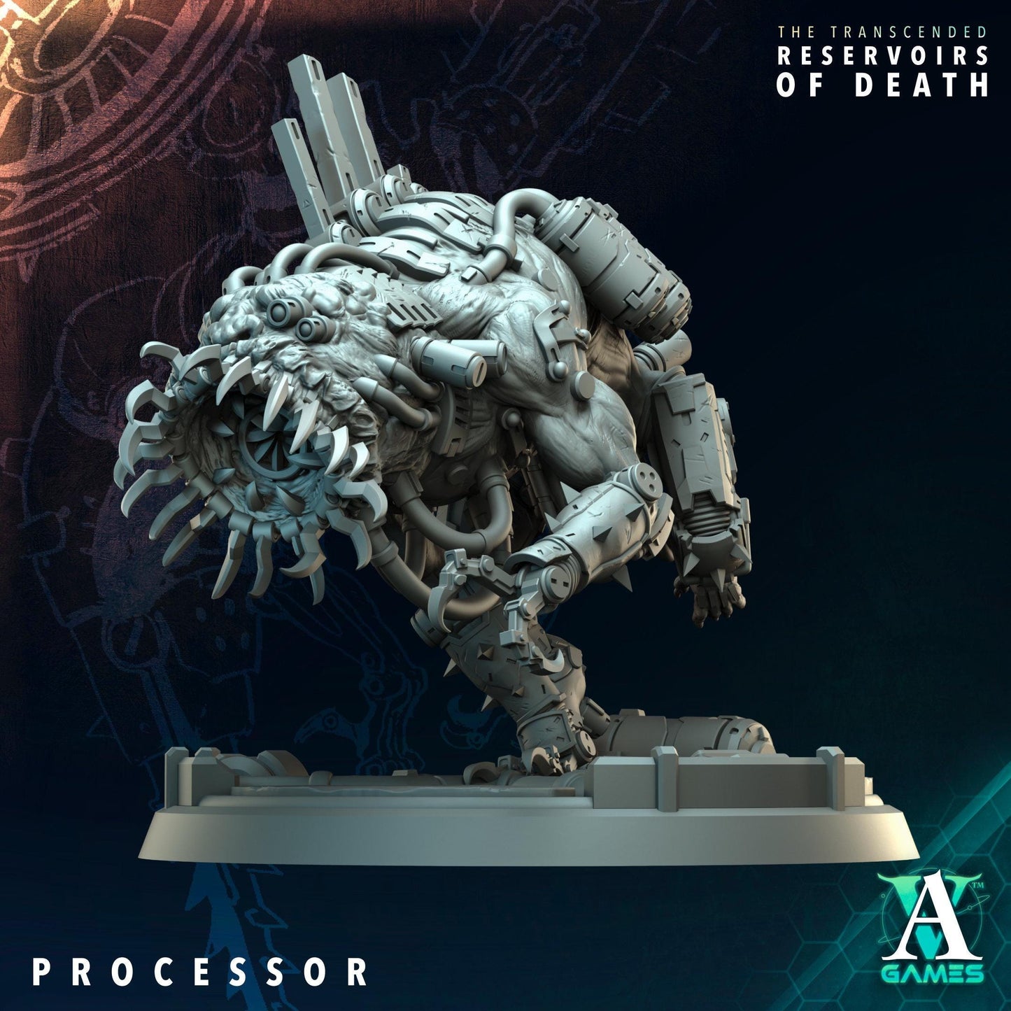 3D Printed Processor by Archvillain Games