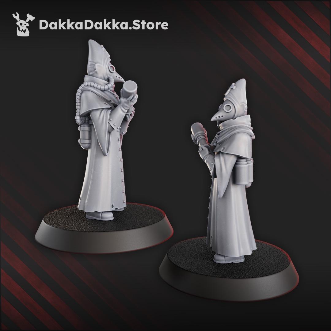3D Printed Trench Hospitaller by DakkaDakka Mininatures