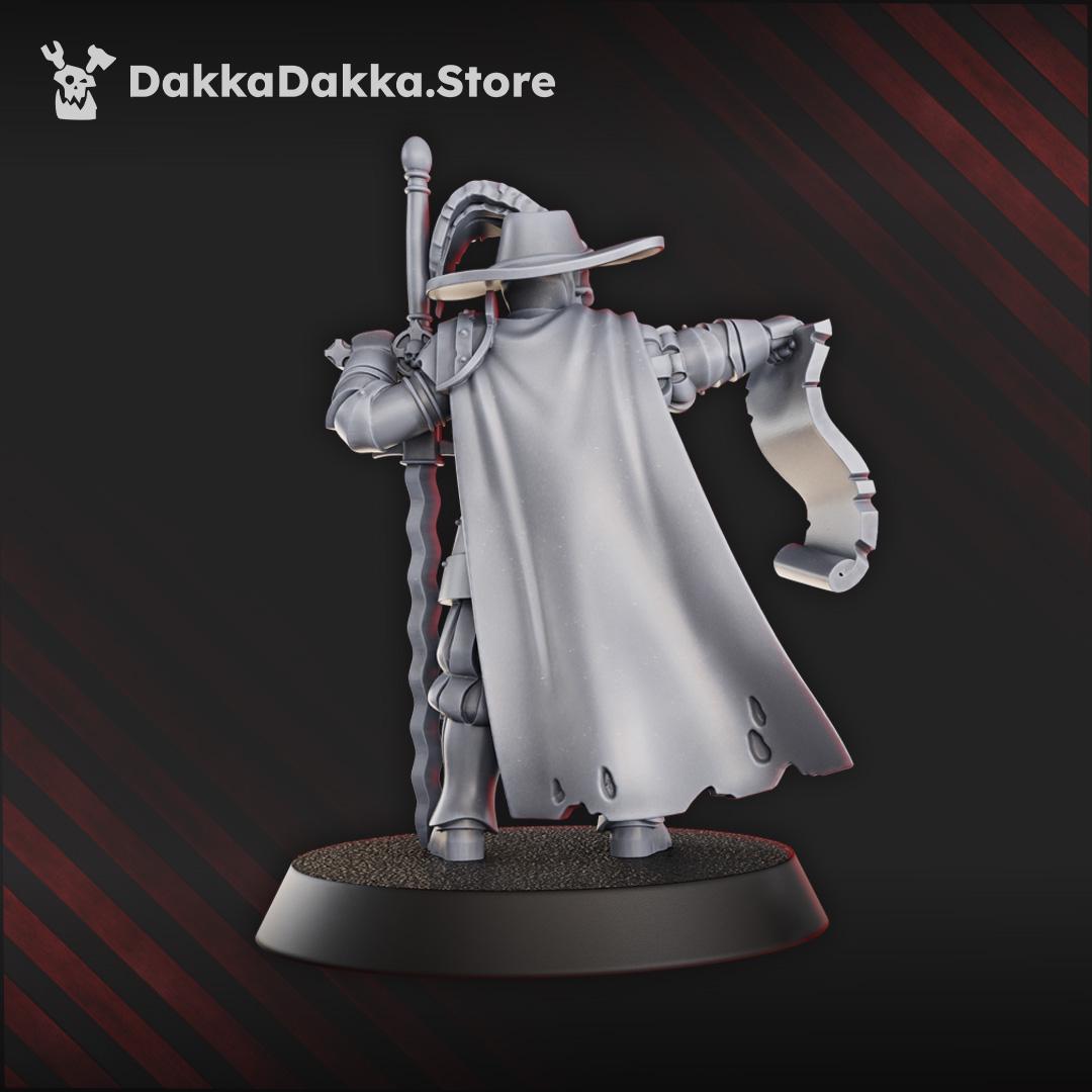 3D Printed Trench Inquisitor by DakkaDakka Mininatures