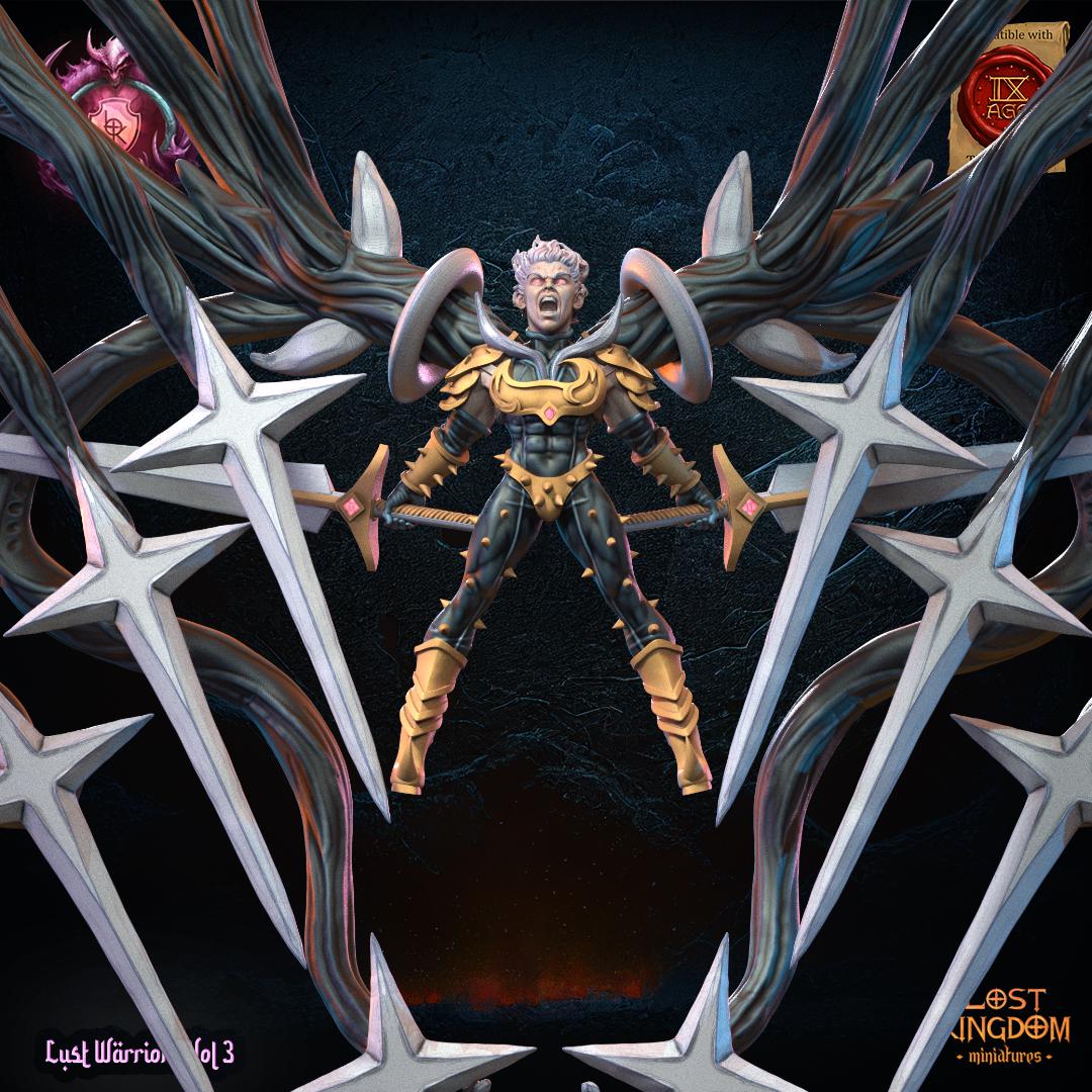 3D Printed Path, Lust Doomlord by Lost Kingdom Miniatures