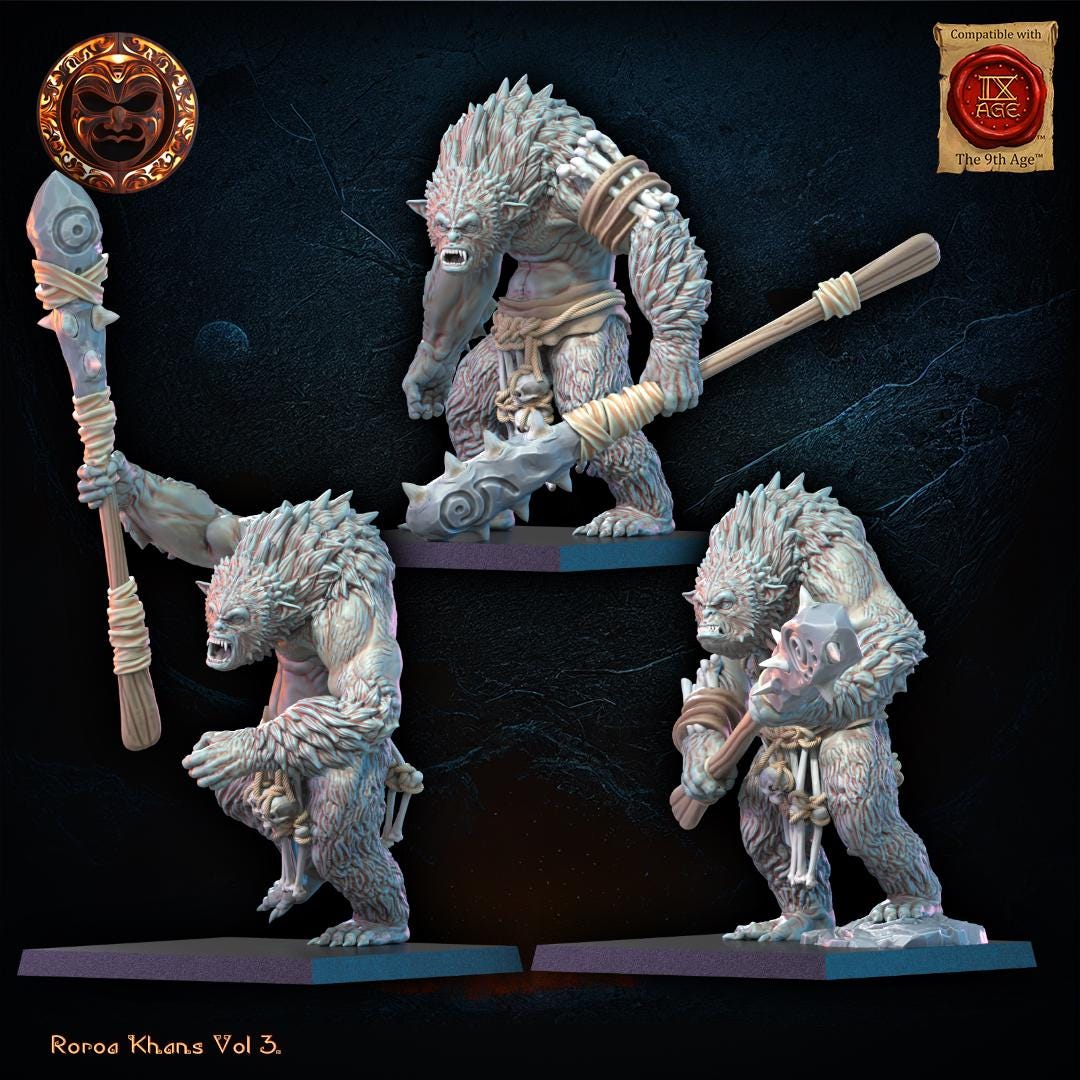3D Printed Maero Unit Regiment by Lost Kingdom Miniatures