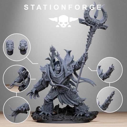 3D Printed Corrupted Guard King Brute by StationForge Miniatures
