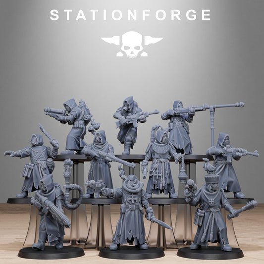 3D Printed Sanctum Infantry by StationForge Miniatures