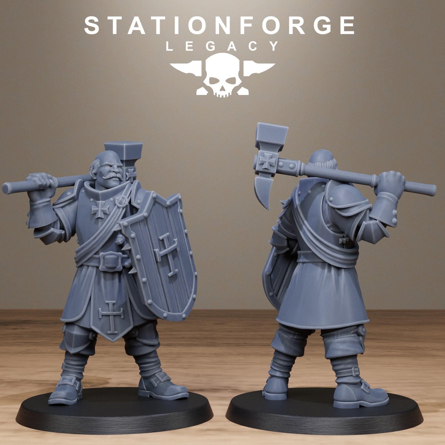 3D Printed Thorncrest Warband by StationForge Miniatures