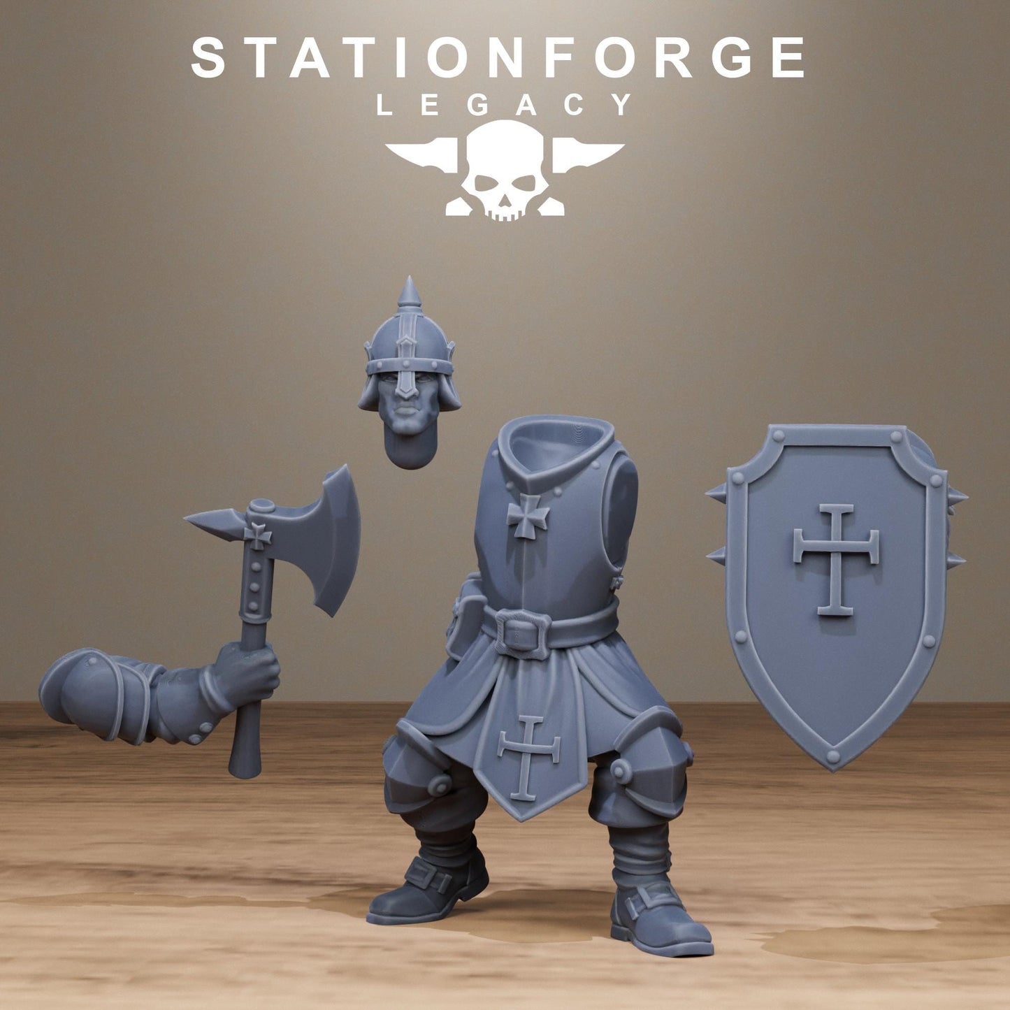 3D Printed Thorncrest Warband by StationForge Miniatures