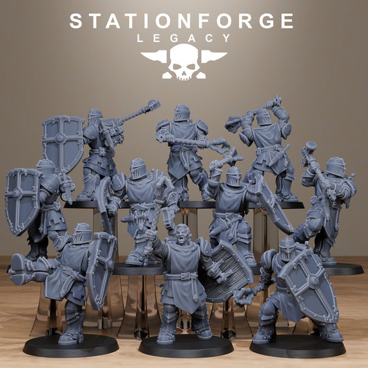 3D Printed Solaris Smitebreakers by StationForge Miniatures