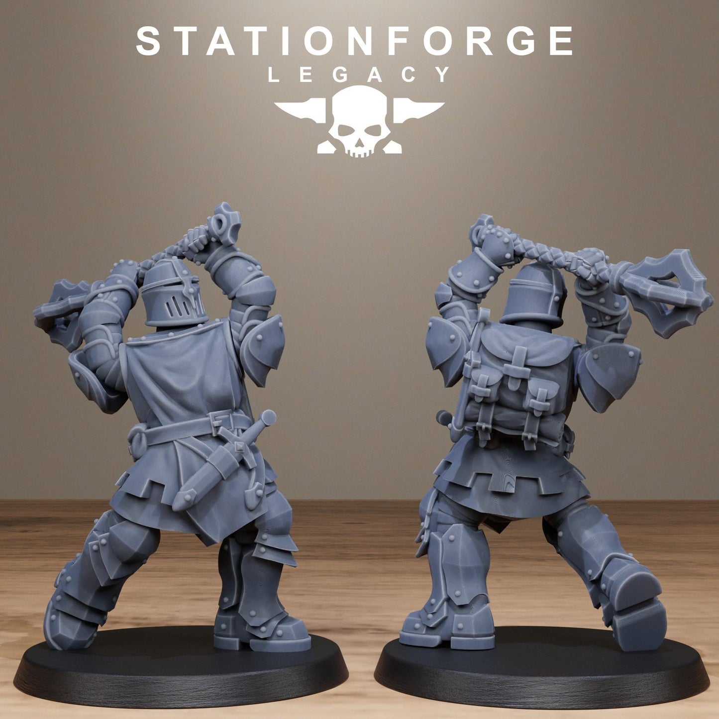3D Printed Solaris Smitebreakers by StationForge Miniatures