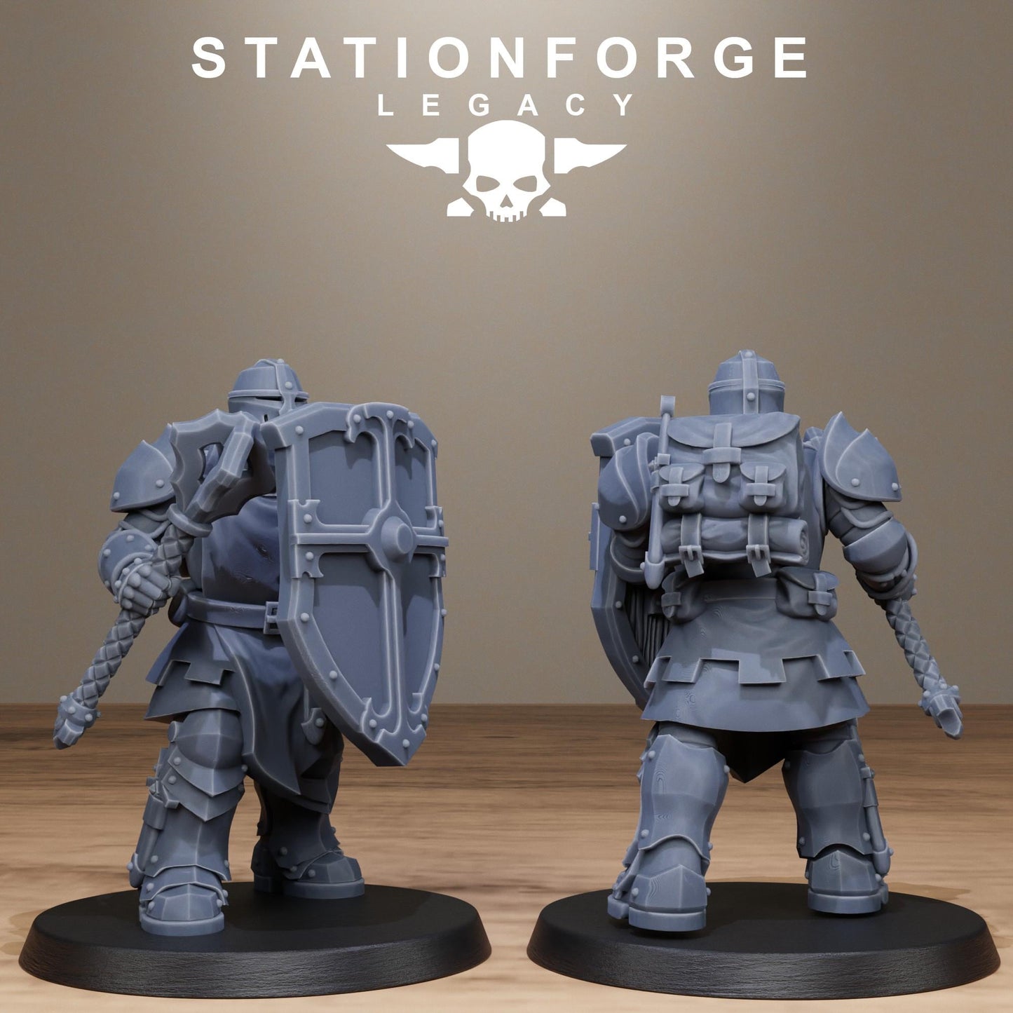 3D Printed Solaris Smitebreakers by StationForge Miniatures