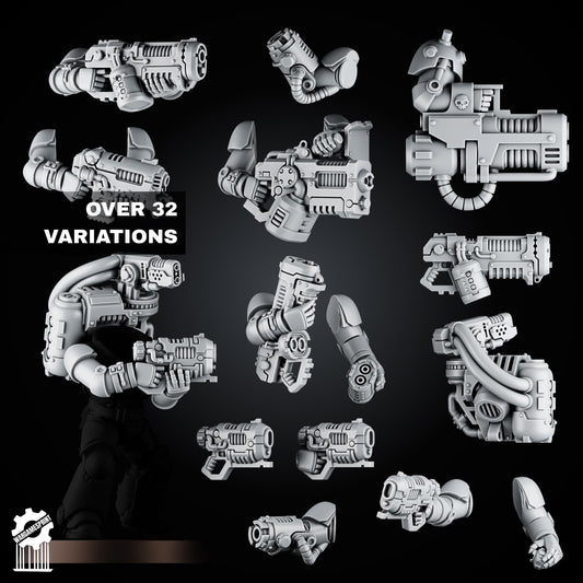 3d Printed Marine Plasma Weapons Kit by Wargames Print