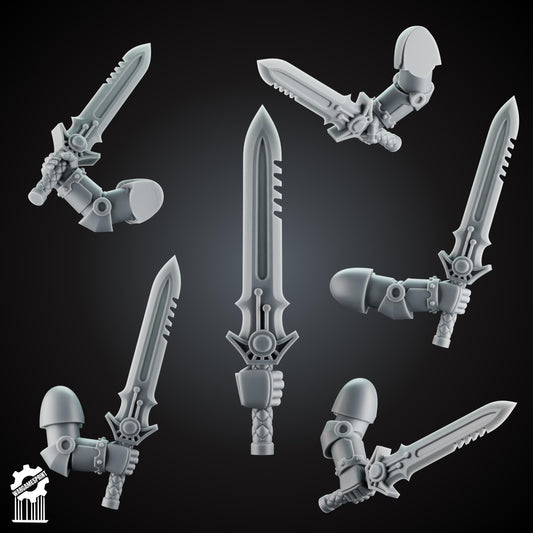 3d Printed Marine Sword Kit by Wargames Print