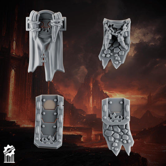 3d Printed Emberforge Loincloths Set 2 x10 by Wargames Print