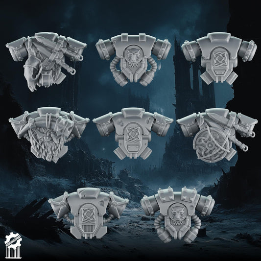 3d Printed Marine Viking Backpacks by Wargames Print
