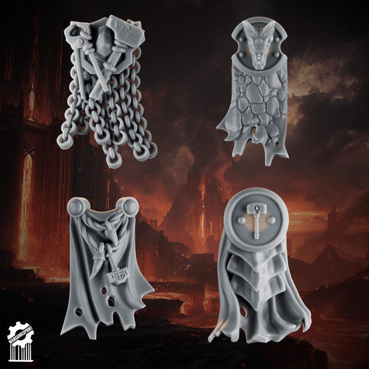 3d Printed Emberforge Loincloths Set 1 x10 by Wargames Print
