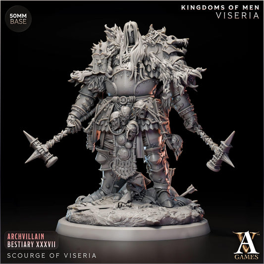 3D Printed Scourge of Visereia by Archvillain Games