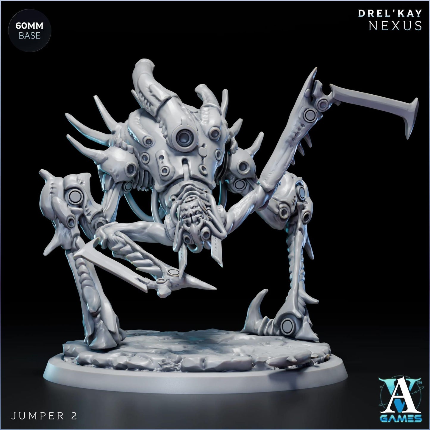 3D Printed Jumpers by Archvillain Games