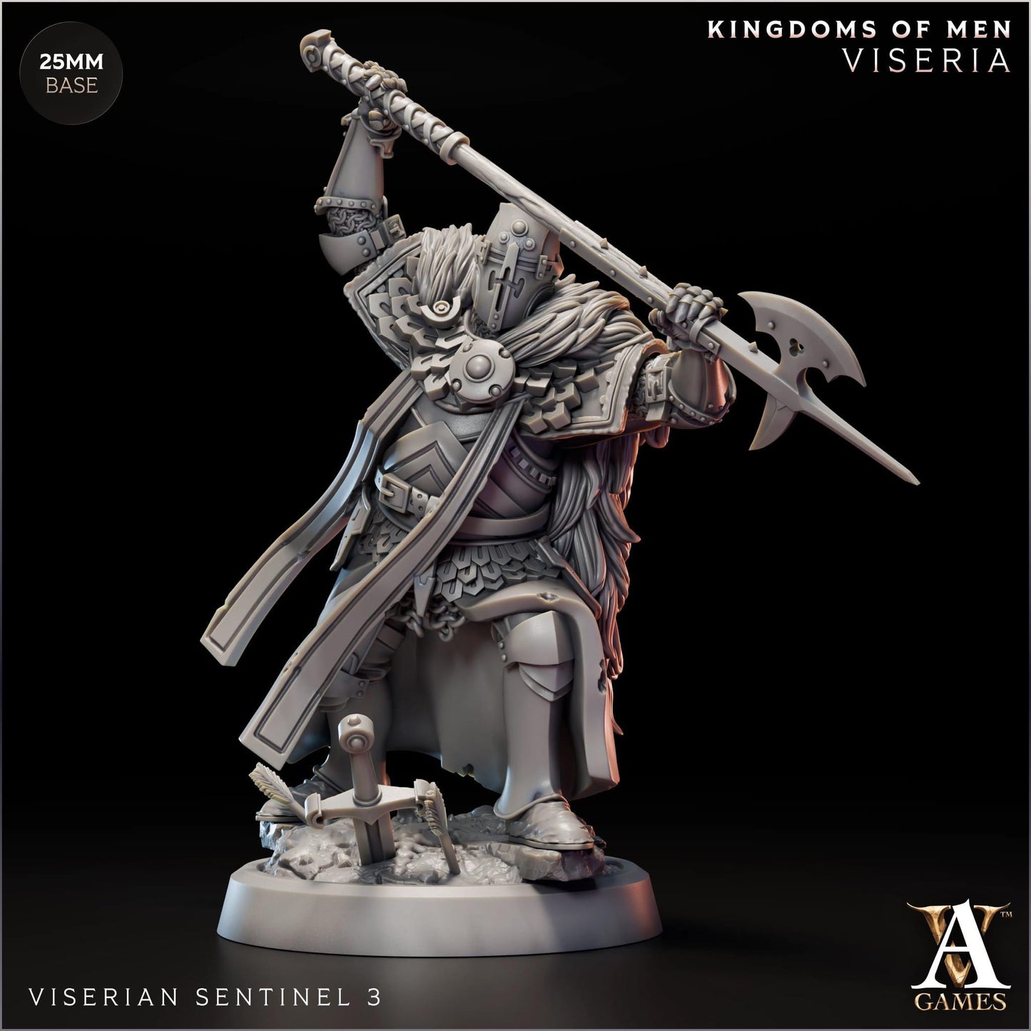 3D Printed Viserian Sentinels by Archvillain Games
