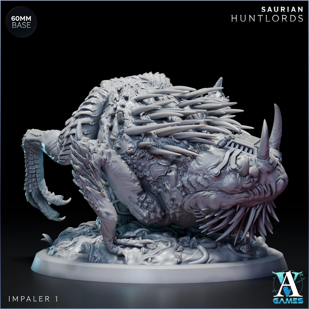3D Printed Impalers by Archvillain Games